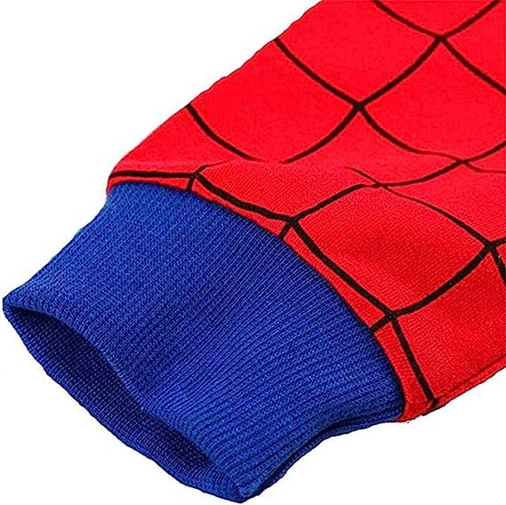 Embrace your child's adventurous spirit with the Baby Spiderman Pullover Sweatshirt! This remarkable piece of clothing is designed to ignite their imagination and bring out the hero within. Crafted with meticulous attention to detail, this sweatshirt is the perfect combination of comfort, style, and superhero charm. Join us as we delve into the exciting features and benefits that make this sweatshirt a must-have for every young superhero enthusiast.

Paragraph 1: A Superhero's Second Skin
Immerse your little one in the world of Spiderman with this high-quality pullover sweatshirt. Made from premium materials, it provides ultimate comfort and is gentle on delicate skin. The soft, breathable fabric ensures that your child can move freely and confidently, just like their favorite web-slinging hero. Whether they're playing, exploring, or simply lounging, this sweatshirt will become their second skin, encouraging hours of imaginative play.

Paragraph 2: Authentic Design and Attention to Detail
The Baby Spiderman Pullover Sweatshirt captures the essence of Spiderman with its authentic design and attention to detail. From the iconic Spiderman logo on the front to the web patterns adorning the sleeves, every element is carefully crafted to replicate the superhero's attire. Your child will feel like they've stepped straight into the Marvel universe, ready to swing into action and save the day.

Paragraph 3: Versatility for All Seasons
With its versatile design, this sweatshirt is suitable for various seasons and occasions. Its lightweight construction makes it perfect for spring and autumn, providing just the right amount of warmth. During colder months, it can be easily layered with a jacket or coat to keep your little hero cozy. Whether they're attending a costume party, going to school, or simply playing outdoors, this sweatshirt is an ideal choice throughout the year.

Paragraph 4: Durability that Withstands Adventure
We understand that kids love to explore, jump, and play with endless energy. That's why the Baby Spiderman Pullover Sweatshirt is built to withstand the rigors of their adventurous spirit. The durable stitching ensures longevity, making it an excellent investment that will accompany your child on countless superhero escapades. This sweatshirt is designed to endure the test of time and become a treasured piece in their wardrobe.

Paragraph 5: A Gift That Inspires
Looking for the perfect gift to ignite a child's imagination and creativity? Look no further! The Baby Spiderman Pullover Sweatshirt is a thoughtful present that will bring joy and excitement to any young superhero enthusiast. Whether it's for a birthday, holiday, or just to show your love, this sweatshirt is a gift that inspires bravery, heroism, and a sense of adventure.

Conclusion:
The Baby Spiderman Pullover Sweatshirt is more than just a piece of clothing; it's a gateway to a world of imagination and heroism. From its exceptional comfort to its authentic design, this sweatshirt will become a cherished part of your child's wardrobe. Give them the opportunity to embrace their inner hero, swing into action, and experience the thrill of being Spiderman. Don't miss out on this incredible product that guarantees to captivate young hearts and unleash their superpowers!